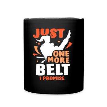 Only one more belt promised Black Belt Gur - Full Colour Mug - black - Front