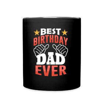 Best Birthday Daddy Party Daddy - Full Colour Mug - black - Front