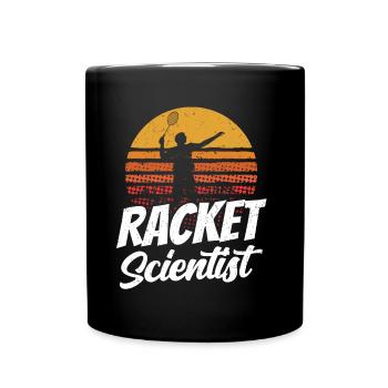 Thug Scientist Racket Scientist - Full Colour Mug - black - Front