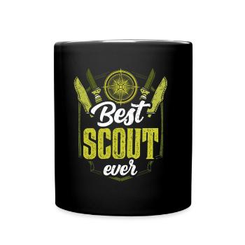 Meilleur scout de tous les temps Clan du camp de tentes - Mug uni - noir - Devant