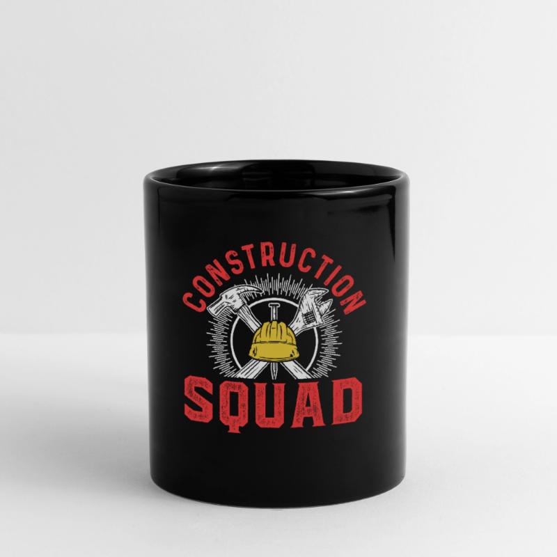 Construction Crew Team Construction Site Teamwork Construction Workers Construction Full Colour Mug