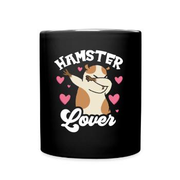 Amoureux du hamster Propriétaire d’animaux Hamster Sweet - Mug uni - noir - Devant