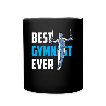 Bester Turner Aller Zeiten Gymnast Gymnastik - Tasse einfarbig - Schwarz - Vorne