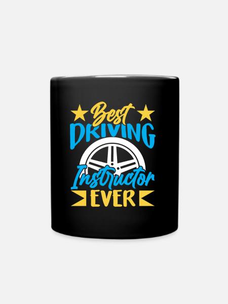 Meilleur moniteur de conduite de tous les temps école de conduite - Mug uni - noir
