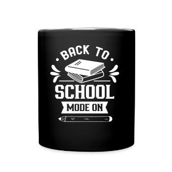 Mode retour à l’école Un enseignant de retour à l’école - Mug uni - noir - Devant