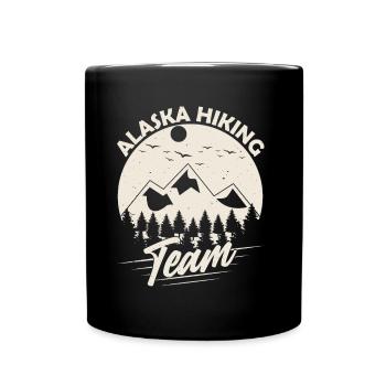Alaska Hiking Team Hike Hikers - Mug uni - noir - Devant