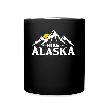 Hiking In Alaska Hike Hikers Hiking - Full Colour Mug - black - Front