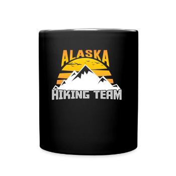 Alaska Hiking Team Randonneurs - Mug uni - noir - Devant