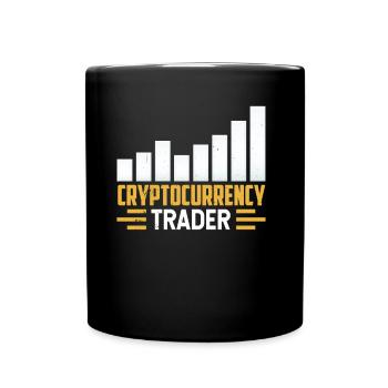 Crypto-Trader Crypto Trader Crypto - Mug uni - noir - Devant