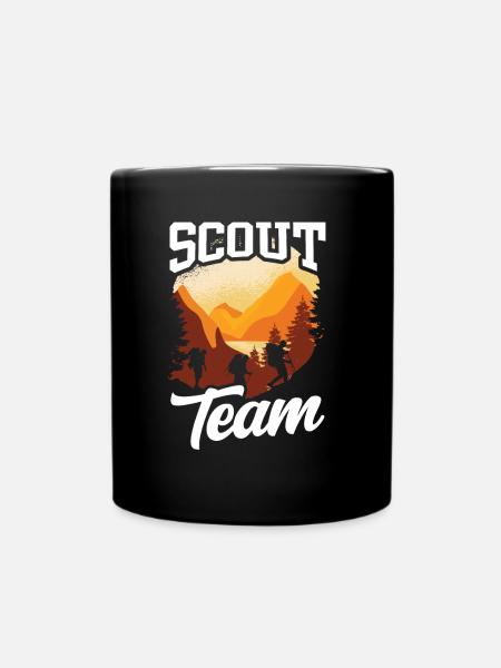 Scouts Team Sippe Find Paths Camp - Mug uni - noir