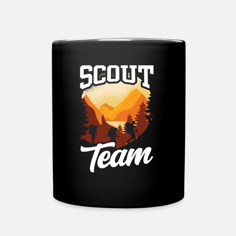 Scouts Team Sippe Find Paths Camp - Mug uni - noir