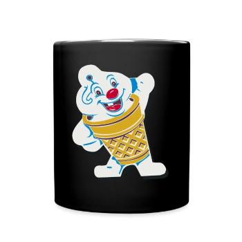 Une bonne glace, c'est toujours sympa - Mug uni - noir - Devant