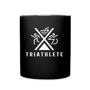 Triathlète Sport Triathlon Triathlons Triathlète - Mug uni - noir - Devant