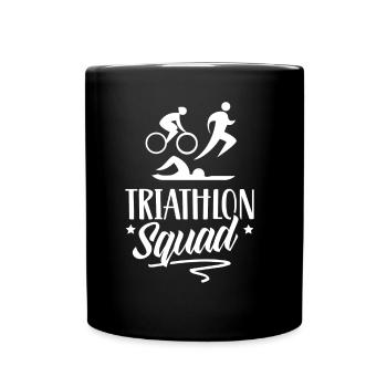 Triathlon Équipe Triathlons Triathlète Triathlète - Mug uni - noir - Devant