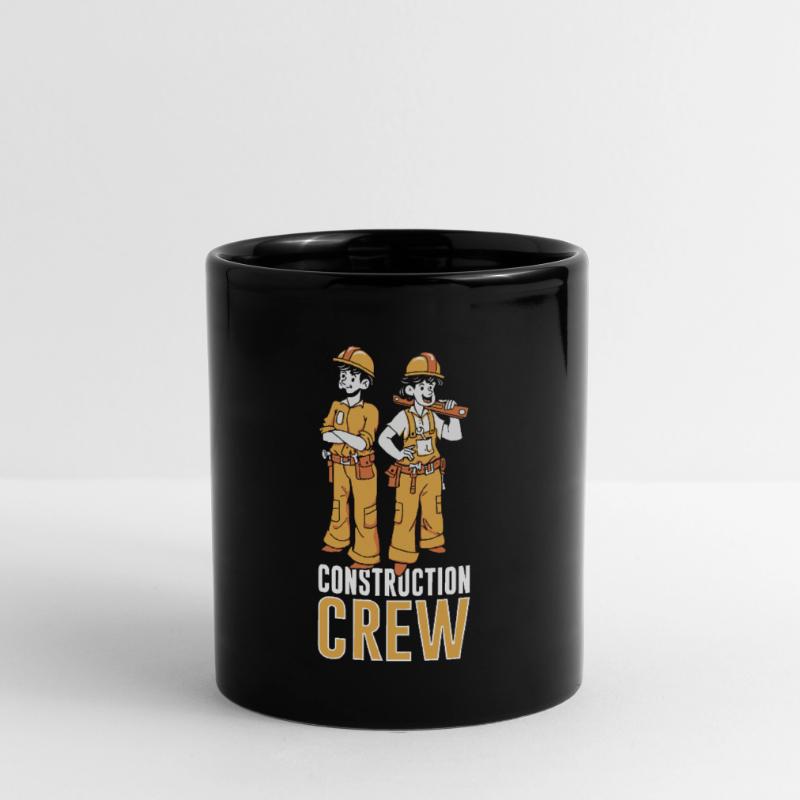 Construction Crew, Teamwork, Construction Site, Construction Construction Worker Full Colour Mug