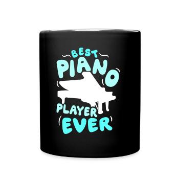 Meilleur pianiste musicien de piano de tous les temps - Mug uni - noir - Devant