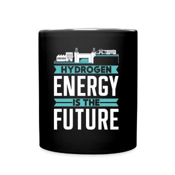 L’énergie de l’hydrogène est l’avenir L’hydrogène - Mug uni - noir - Devant