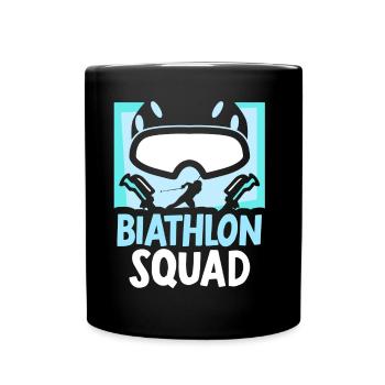 Biathlon Team Biathlete Sport Biathlete Biathlons - Full Colour Mug - black - Front