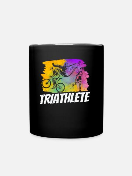 Triathlète Triathlète Triathlons Sport Triathlon - Mug uni - noir
