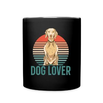 dog lovers dog lover animal puppy sayings - Full Colour Mug - black - Front