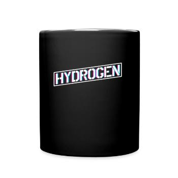 Hydrogen Energy Hydrogen Element - Full Colour Mug - black - Front