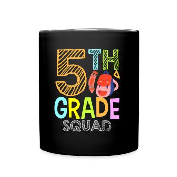 Équipe de 5 classes École de cinquième année - Mug uni - noir - Devant