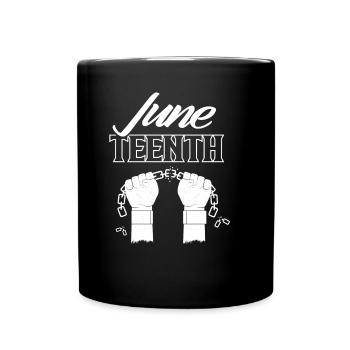 Juneteenth Black African American Africa 1865 - Mug uni - noir - Devant