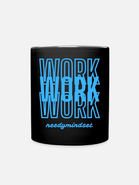 Needymindset Work - Mug uni - noir