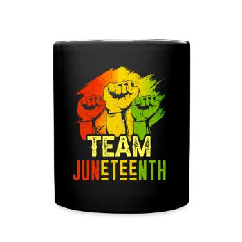 Équipe Juneteenth Black African American 1865 - Mug uni - noir - Devant