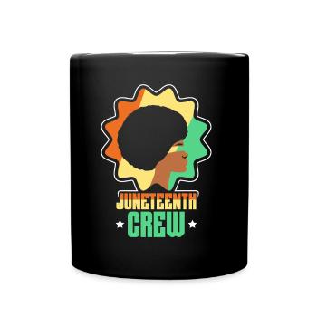 Juneteenth Team 1865 Black African American - Mug uni - noir - Devant