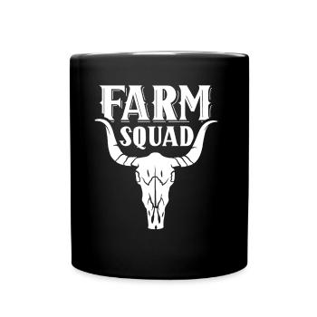 Farm Team Farmer Farmer Agriculture - Full Colour Mug - black - Front