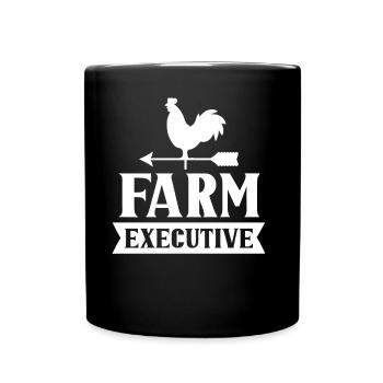 Chef Fermier Fermier Agriculteur Agriculteur - Mug uni - noir - Devant