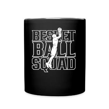 Basketball Team Coach Basketball Player - Full Colour Mug - black - Front