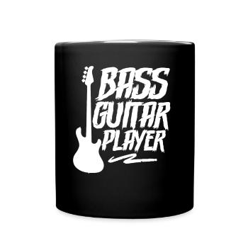 Guitariste basse Bassiste Musicien Basse Basse Guitare basse - Mug uni - noir - Devant