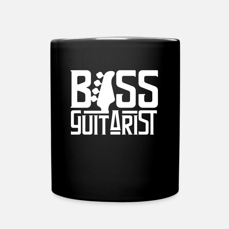 Guitariste Basse Bassiste Basse Musicien de guitare basse - Mug uni - noir