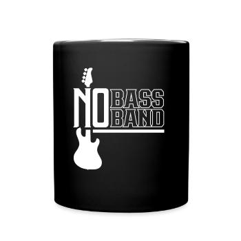 Pas de basse Pas de groupe Bassiste Guitare basse Musicien - Mug uni - noir - Devant