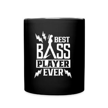 Bester Bassist Aller Zeiten Bassgitarre Bass - Tasse einfarbig - Schwarz - Vorne