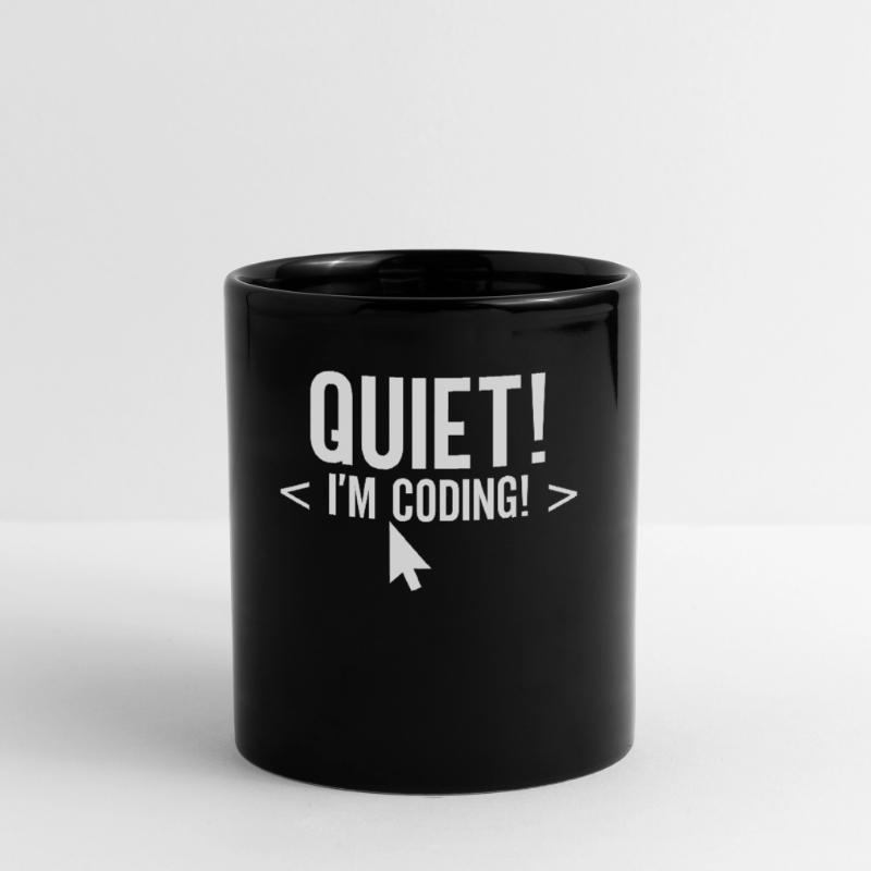 Silently I Program Coding Programming Coder Full Colour Mug