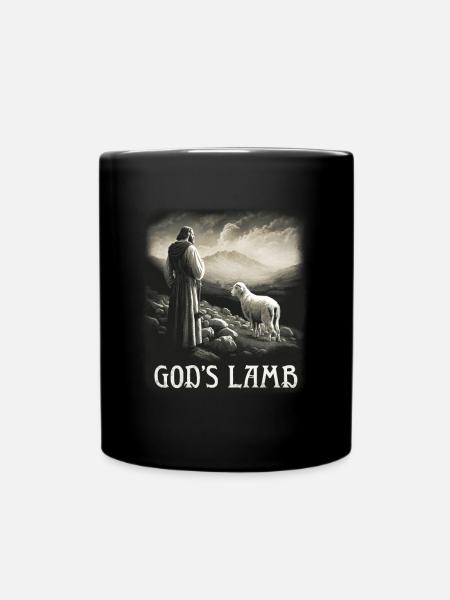 Jesus Christ Christian - Full Colour Mug - black