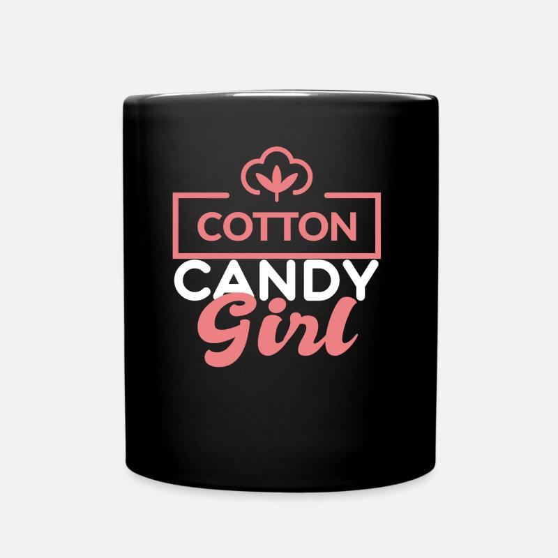 Candy Girl Zuckerwatte - Tasse einfarbig - Schwarz