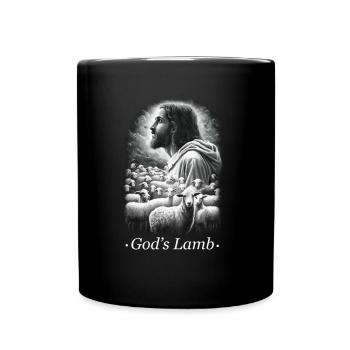Jesus Christ Christian - Full Colour Mug - black - Front