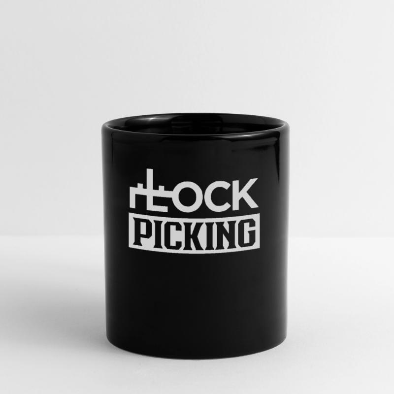 Lock Picking Lockpicking Lock Cracker Crack Full Colour Mug