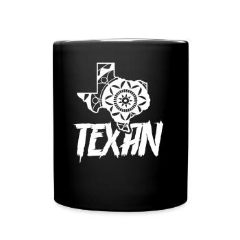 Texaner Sprüche Stolz Texas Texanisch - Tasse einfarbig - Schwarz - Vorne