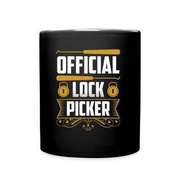 Serrure officielle Lock Picker Lock Picker - Mug uni - noir - Devant