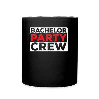 Bachelor Party Team Bachelor - Full Colour Mug - black - Front