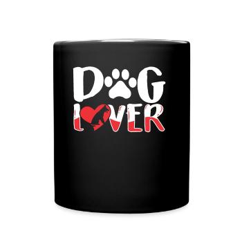 dog lovers dog lover animal puppy sayings - Full Colour Mug - black - Front