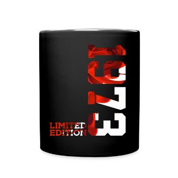 53RD BIRTHDAY 53 YEARS LIMITED EDITION 1973 - Full Colour Mug - black - Front