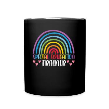 Special Education Trainer Teacher Special Education - Full Colour Mug - black - Front