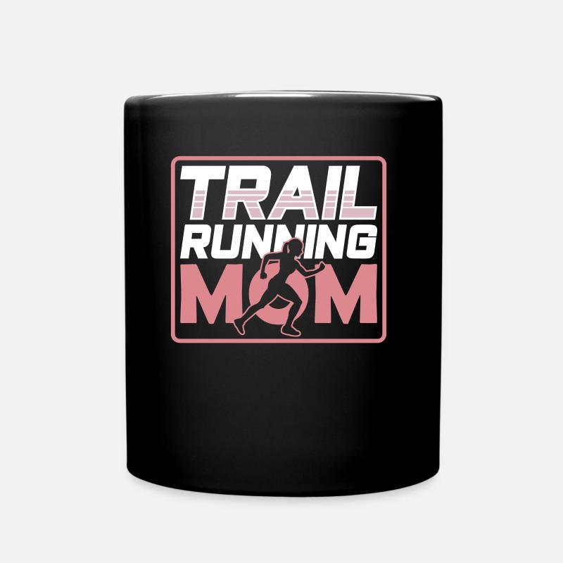 Trail Running Maman Race Runner Trail Running - Mug uni - noir