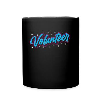 Volontariat volontaire - Mug uni - noir - Devant